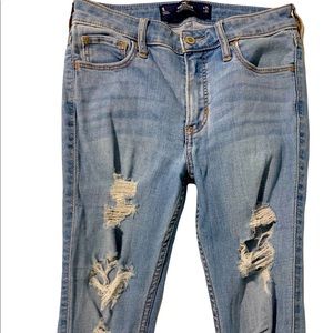 Mid-Rise Hollister Super Skinny Jeans